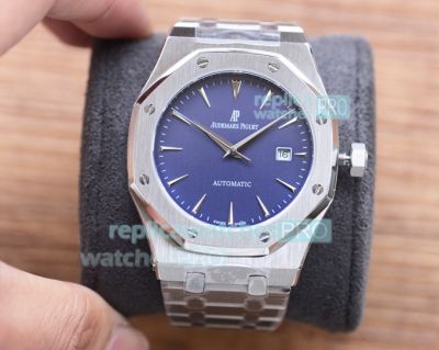 Replica Audemars Piguet Royal Oak Purple Dial Stainless Steel Watch